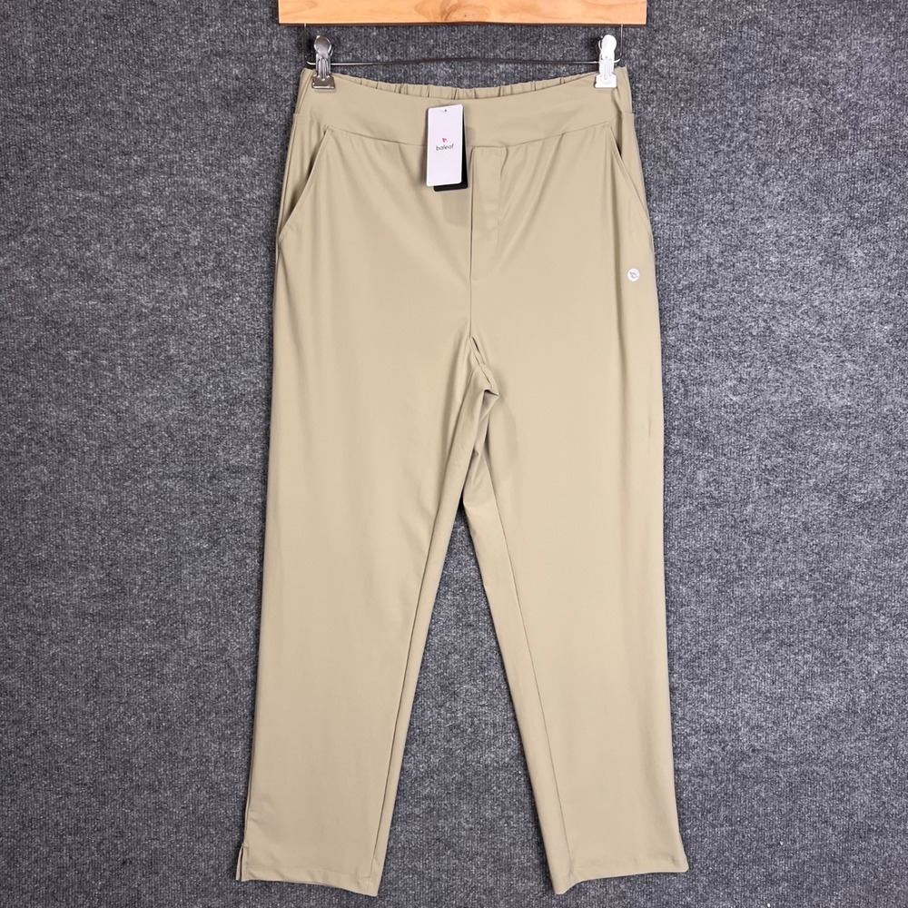 NEW Baleaf Active Pants Womens Medium Khaki New Hiking Golf Outdoor Trousers